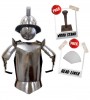 BNDL05 - Fight gladiator Helmet (IR80622) + Suit of armor (IR8085) + Wood Stand (IR8050) + Head Liner (IR8050A)